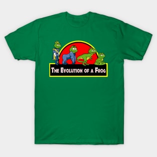 The Evolution of a Frog T-Shirt